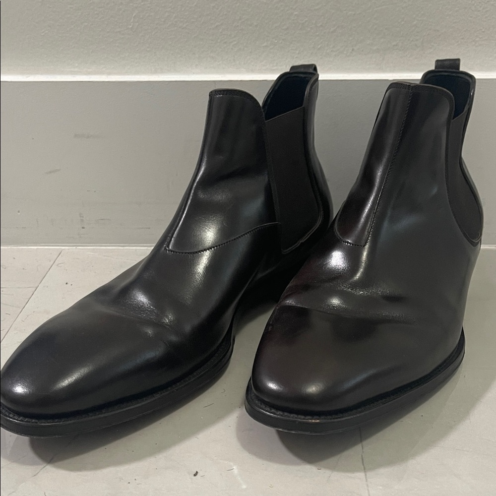 Salvatore Ferragamo Dark Brown Leather Men's Boots